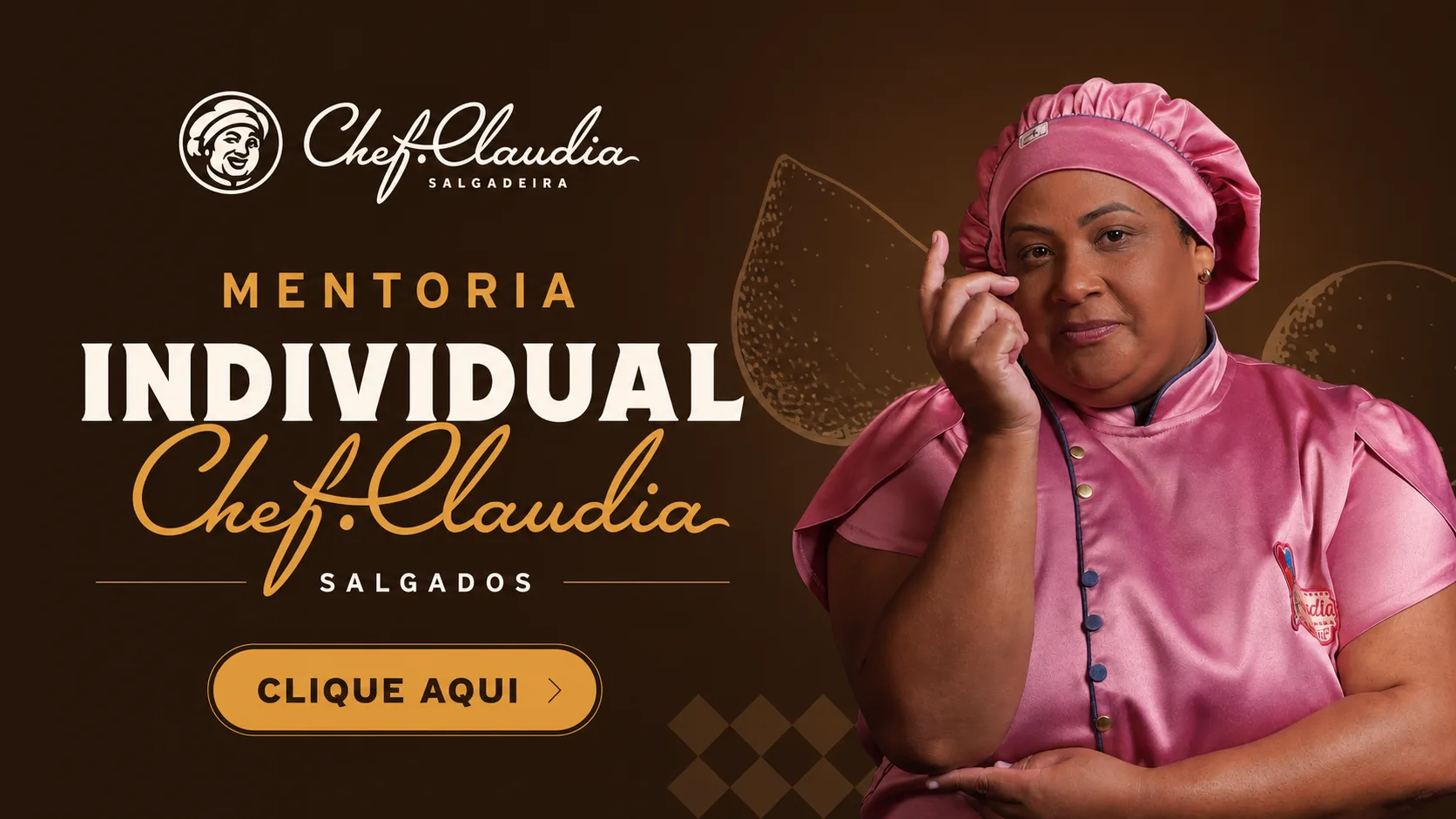 Mentoria Individual Chef Claudia — Salgados