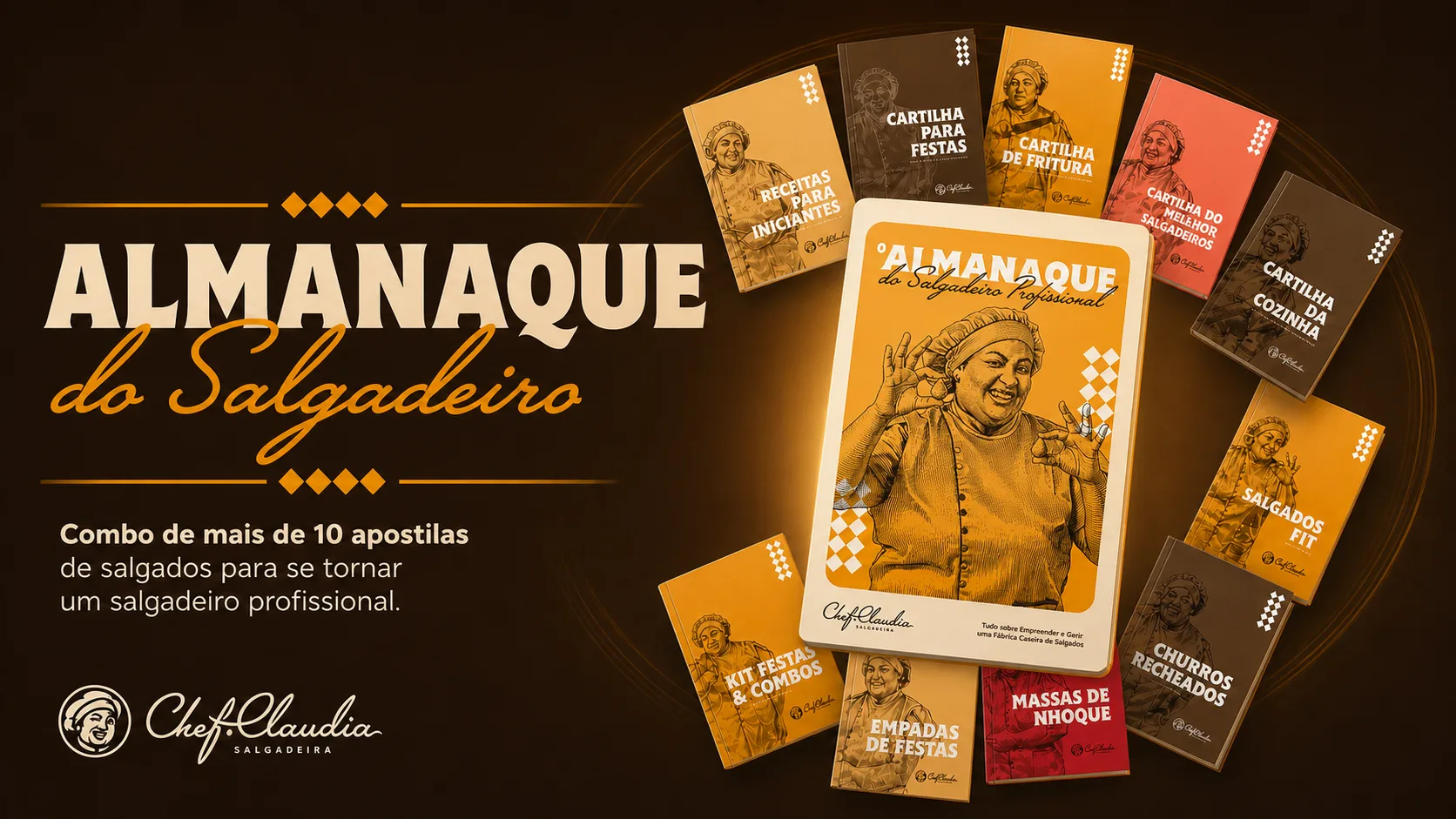Almanaque do Salgadeiro — Combo de mais de 10 apostilas
